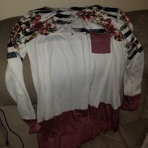Gorgeous flowers tunic